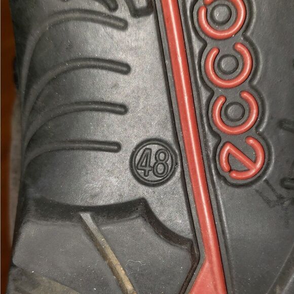 Ecco Brown Leather Sandals - Picture 7 of 7